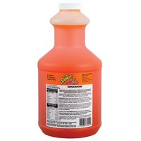 Sqwincher Corporation 050107-OR Sqwincher 64 Ounce Liquid Concentrate Orange Lite Electrolyte Drink - Yields 5 Gallons